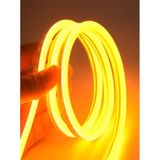 2 Metre Neon Amber 220 V Esnek Hortum Şerit Led Işık +1 Fiş