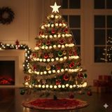 2 Metre Pilli Boncuk Top Led Işık – 10'Lu Yılbaşı Dekor Aydınlatma Modeli Vitrin