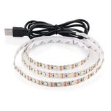 2 Metre Tv Arkası Aydınlatma 5v Usb Şerit Led Işık Beyaz Renk