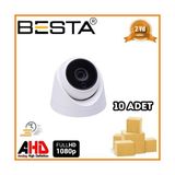 2 Mp 1080P 6 Atom LED Dome Ahd Güvenlik Kamerası 10 Adet Koli
