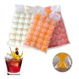2 Paket 480 Adet Buz Küpü, Buz Torbası, Kolay Çıkarılan Buz Küpü Kalıp Tepsileri, Dondurucu, Kokteyl, Kemik Suyu Torbası Dondurma Meyve Suyu