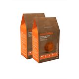 2 Paket Kakao Kaplı Glutensiz Vegan Yerfıstıklı Hurma Topları Raw Bites 100G