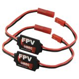 2 Paket ShareGoo 3A 5V DC-DC Dönüştürücü RC Quadcopter Uçak FPV Tutucu Kamera Servo Güç Kaynağı için Step Down UBEC Modülü