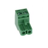 2 Pin 5.08mm Dişi Geçmeli Yeşil Klemens