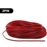 2 Pin Kordon Kablo 2X0.22MM Şerit LED Kablosu 2 Li Jst Elektrik Kablosu Kalaylı Bakır Kablo 100 Metre