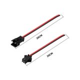 2 Pin Sm Jst 2p Kablolu Konnektor Dişi Erkek Takım 20cm