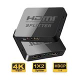 2 Port Hdmi Çoklayıcı Splitter - 4K Çözünürlük - Ultra Slim Kasa
