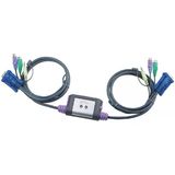 2 Port Kvm Switch With Audio Ps-2 Cs62a-A7