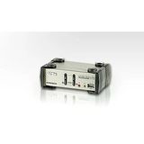 2 Port Lu Usb Kvm (Keyboard/Video Monitor/Mouse) Switch, Mikrofon Ve Hoparlör Bağlantısı Mevcut + 2 Port'lu Usb (2.0) Hub, Masaüstü Tip, Kvm Bağlantı Kablosu Ürün Beraberinde Gelmektedir
