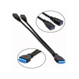 2 Port Usb 3.0 Dişi Anakart 20 Pin 2Xusb Uzatma Kablosu 19 Pin
