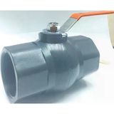 2” Pvc Küresel Vana Demir Kol