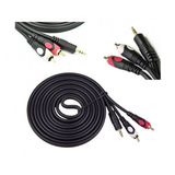 2 Rca Lale To Stereo 3.5 MM Kablo Özel Bakır Seri 1.8 M