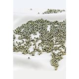 2 Renk Karışık Kaplama Yeşil 3 mm Plastik İnci Boncuk Takı Aksesuar Malzemesi (25 Gr)