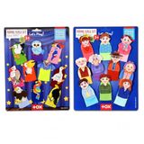 2 Set - 20 Parça Aile Bireyleri ve Uçan Hayvanlar Parmak Kukla T752 T222