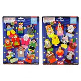 2 Set - 20 Parça Çiftlik Hayvanları Ve Masal Kahramanları Parmak Kukla T225 T220