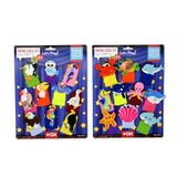 2 Set - 20 Parça Deniz Canlıları ve Uçan Hayvanlar Parmak Kukla T221 T222