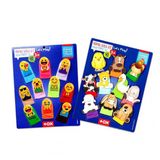 2 Set - 20 Parça Emojiler ve Evcil Hayvanlar Parmak Kukla T106 T771