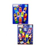2 Set - 20 Parça Emojiler ve Uçan Hayvanlar Parmak Kukla T106 T222