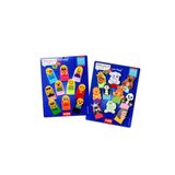 2 Set - 20 Parça Emojiler ve Vahşi Hayvanlar Parmak Kukla T106 T782