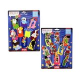 2 Set - 20 Parça Hacivat Karagöz ve Uçan Hayvanlar Parmak Kukla T224 T222