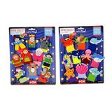 2 Set - 20 Parça Masal Kahramanları ve Deniz Canlıları Parmak Kukla T221 T225