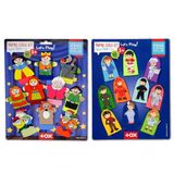 2 Set - 20 Parça Masal Kahramanları ve Meslekler Parmak Kukla T761 T225