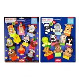 2 Set - 20 Parça Vahşi Ve Çiftlik Hayvanlar Parmak Kukla T781 T220