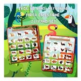 2 Set - 80 Parça Evcil ve Vahşi Parça Birleştirme Oyunu Keçe Cırtlı Duvar Panoları , Eğitici Oyuncak