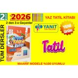 2.Sınıf 2'den 3'e Geçenler Tüm Dersler Hızlı Tekrar Maarif Müfredatı Yaz Tatil Kamp Kitabı+Tablet Kalem