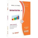 2. Sınıf 3. Yarıyıl İstatistik 1 Konu Anlatımlı Soru Bankası - Kod 254
