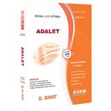 2. Sınıf Adalet - Güncel Konu Anlatımlı Soru Bankası (Bahar Dönemi): (4. Yarıyıl) (2212)