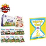 2. Sınıf Başrolde Hayvanlar 10'lu Hikaye Seti + 5renk Tüm Dersler Yaprak Test