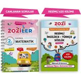 2.sınıf Canlanan Matematik Soru Bankası ve Resimli Ingilizce - Türkçe Sözlük | Okunuşlu