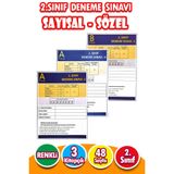 2.Sinif Deneme Sinavi - 3 Kitapcik