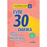 2. Sınıf Evde 30 Dakika Öğrenci Kitabı Kollektif Tudem Yayınevi