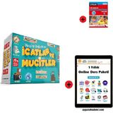 2. Sınıf Hikaye Kitabı Seti Gizemli Bahçe Icatlar ve Mucitler + Sadık Uygun Yayınları 2. Sınıf Tüm Dersler Test Kitabı + 1 Yıllık Online Ders Paketi