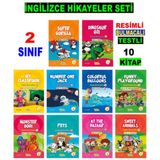 2. Sınıf İngilizce Hikayeler Seti 10 Kitap - Hasan Güneri