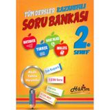 2. Sınıf Kazanımlı Soru Bankası Tüm Dersler - Hakim Yayınları