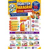 2.Sınıf Merak Eden Çocuklar Hikaye Seti (32 Sayfa) - Paragraf Max Kitabı Hediyeli