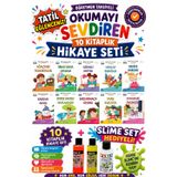 2.Sınıf Öğretmen Tavsiyeli Okumayı Sevdiren 32 Sayfa 10 Kitaplık Hikaye Seti-10 (Slime Set Hediyeli)