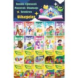 2.sınıf Renkli Eğlenceli Maceralı Okumayı Sevdiren Hikayeler 2 (20 Kitap) - Hayır