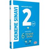 2. Sınıf Tamamı Çözümlü 6 Deneme Editör Yayınları