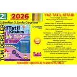 2.Sınıf Tüm Dersler 12 Haftalık Yaz Tatili Hazırlık Kitabı ve Dokunmatik Tablet Kalemi
