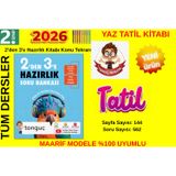 2.Sınıf Tüm Dersler 2026 (2 Den 3 E) Geçenler İçin Yaz Tatil Hazırlık Soru Bankası Kitabı