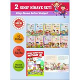 2.sınıflar Için Okumayı Sevdiren 10 Lu Hikaye Seti 10 (Kitap Okuma Defteri Hediyeli) - Hayır