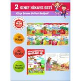 2.sınıflar Için Okumayı Sevdiren 10 Lu Hikaye Seti 11 (Kitap Okuma Defteri Hediyeli) - Hayır