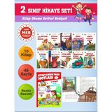 2.sınıflar Için Okumayı Sevdiren 10 Lu Hikaye Seti 13 (Kitap Okuma Defteri Hediyeli) - Hayır