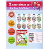2.sınıflar Için Okumayı Sevdiren 10 Lu Hikaye Seti 15 (Kitap Okuma Defteri Hediyeli) - Hayır