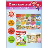 2.Sınıflar İçin Okumayı Sevdiren 10 Lu Hikaye Seti 16 (Kitap Okuma Defteri Hediyeli)