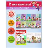 2.sınıflar Için Okumayı Sevdiren 10 Lu Hikaye Seti 2 (Kitap Okuma Defteri Hediyeli) - Hayır